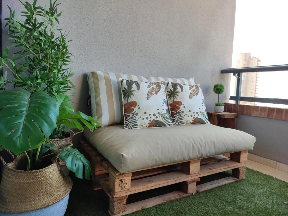 Junto Playa Levante Con Terraza Chill-Out-2 Wcs-A Estrenar Gemelos 23 Benidorm Zewnętrze zdjęcie