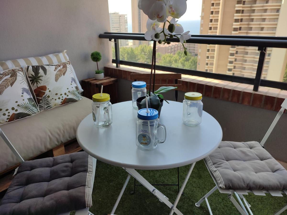 Junto Playa Levante Con Terraza Chill-Out-2 Wcs-A Estrenar Gemelos 23 Benidorm Zewnętrze zdjęcie