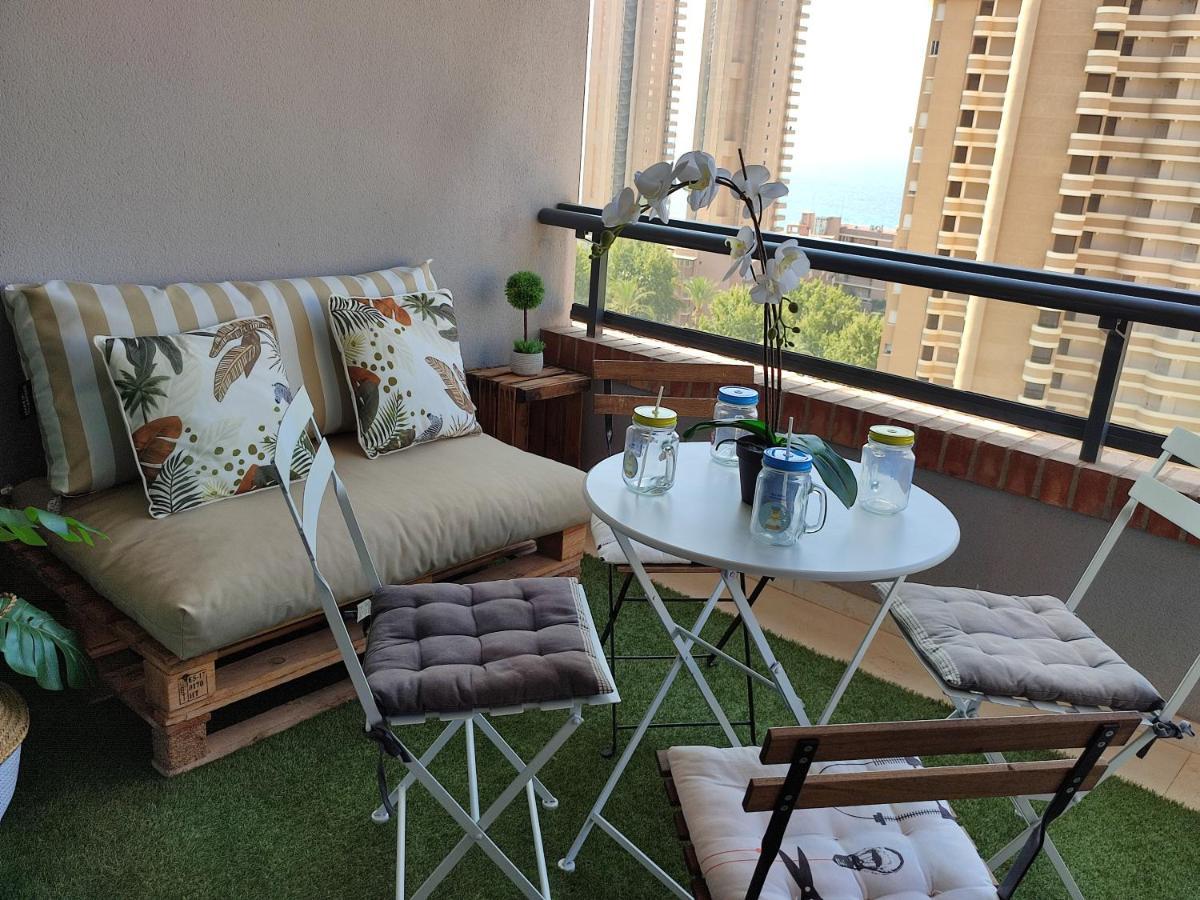 Junto Playa Levante Con Terraza Chill-Out-2 Wcs-A Estrenar Gemelos 23 Benidorm Zewnętrze zdjęcie
